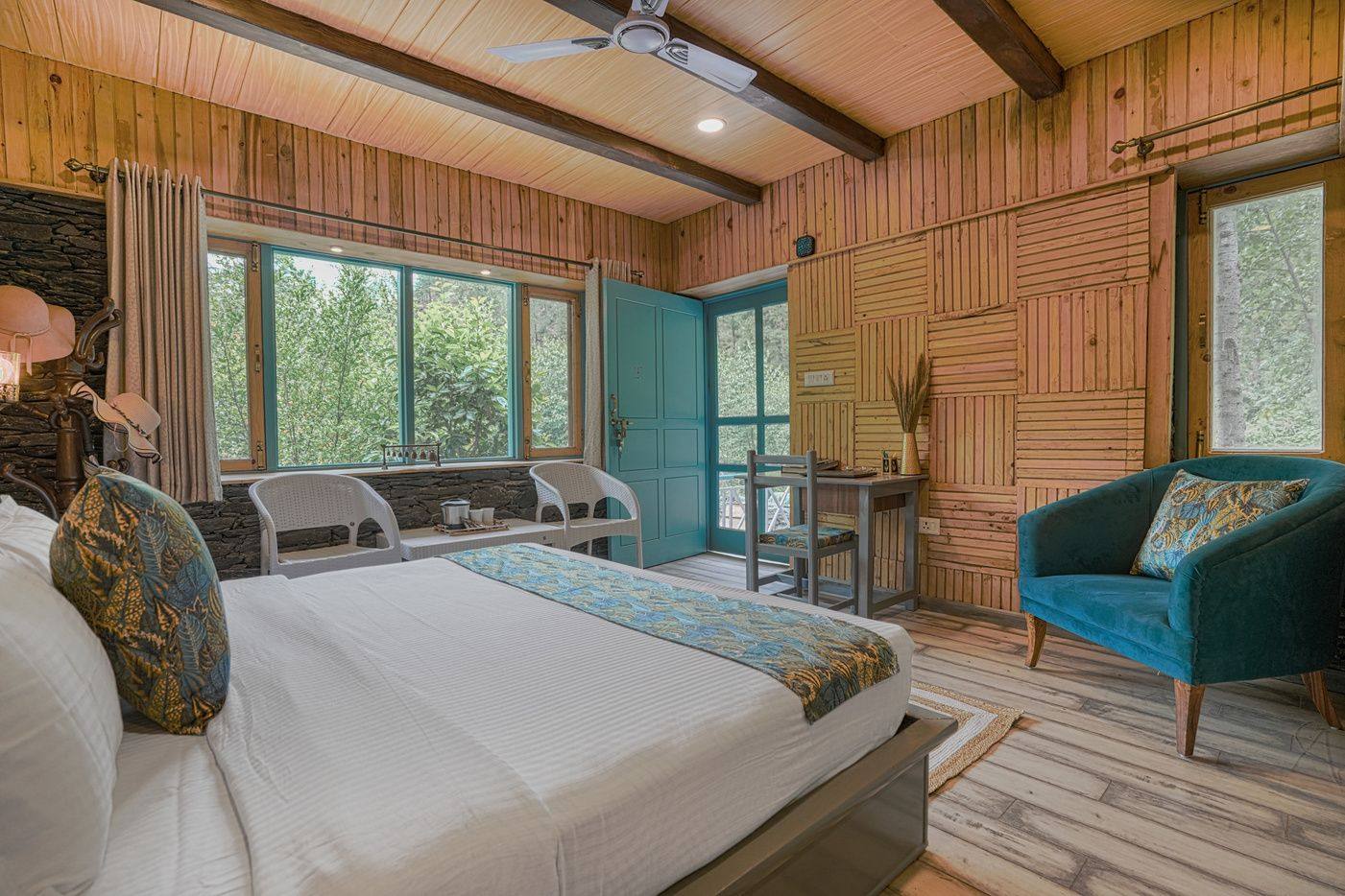 Luxury room seating nook