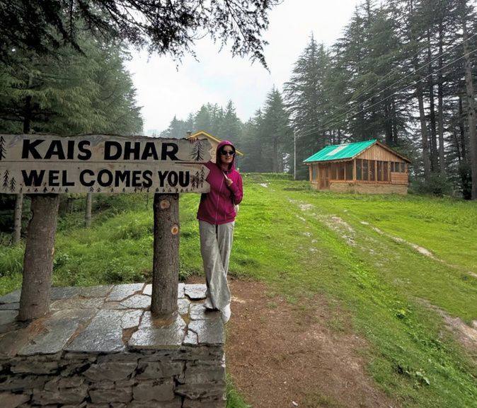 Trek near Anandgram Village, Kullu